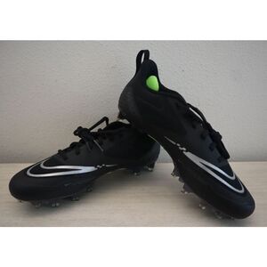 Nike CW4439-005 Men's Sz 8.5 Black Alpha Huarache 8 Pro Lax Lacrosse Cleats